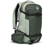 Black Diamond - Zaino da sci versatile - Dawn Patrol 32 Foam Green in Pelle - Taglia M/L - Verde