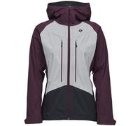 Black Diamond Dawn Patrol Hybrid Shell - giacca softshell - donna Grey/Violet/Blue XS