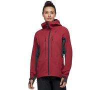 Black Diamond Dawn Patrol Hybrid Shell - giacca softshell - donna Red XS