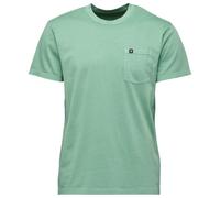 Black Diamond - Diamond Patch S/S Pocket Tee - T-shirt L turchese