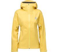 Black Diamond Donna Fineline Stretch Shell giacca, soft ochre, XS