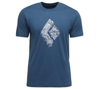 Black Diamond Engineered Diamond M - T-shirt arrampicata - uomo M Blue man Cotone Organico/Biologico