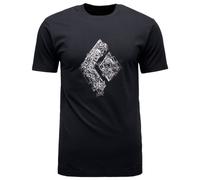 T-shirt Black Diamond Engineered Diamond manica corta nero - S