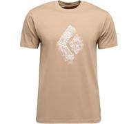 T-shirt Black Diamond Engineered Diamond manica corta beige - XL