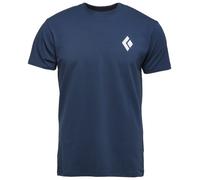 Maglietta da uomo Black Diamond M SS EQUIPMNT FOR ALPINIST TEE Taglia: M / Colore: blu scuro