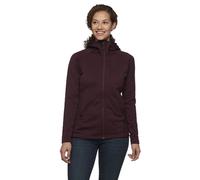 Black Diamond Factory Hoody - felpa con cappuccio - donna M Bordeaux woman Wool