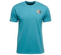Black Diamond - Faded S/S Tee - T-shirt XS turchese