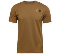 BLACK DIAMOND Faded Ss Tee - Uomo - Marrone - Taglia M- modello 2025