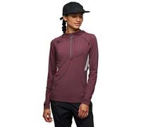 Felpa con cappuccio da donna Black Diamond Alpenglow Pro Rouge M