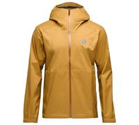 Black Diamond - Giacca impermeabile e traspirante - M Fineline Stretch Shell Flax per Uomo - Taglia M - Marrone Marrone M