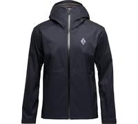 Giacca con cappuccio Black Diamond Fineline Stretch nero - M