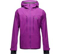 Black Diamond - Giacca da sci impermeabile e traspirante da uomo - M Dawn Patrol Hybrid Shell Piton Purple per Uomo in Softshell - Taglia 159-176 cm - Viola