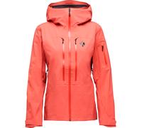 Black Diamond - Giacca donna freeride - W Recon Lt Stretch Shell Baja Sunrise per Donne in Pelle - Taglia S - Arancione