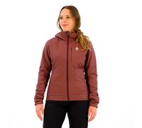 Felpa con cappuccio da donna Black Diamond First Light Stretch Rouge L