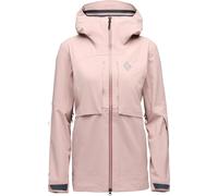 Black Diamond - Giacca impermeabile e antivento - W Factor Shell Pale Mauve per Donne in Pelle - Taglia S - Rosa