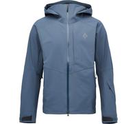 Black Diamond - Giacca da sci da escursionismo impermeabile e traspirante - M Recon Stretch Shell Midnight Blue per Uomo in Nylon - Taglia L
