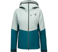 Black Diamond - Giacca impermeabile e traspirante - W Recon Stretch Shell Agave/Deep Woods per Donne in Nylon - Taglia S - Verde
