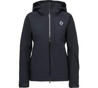 Black Diamond - Giacca impermeabile e traspirante - W Recon Stretch Shell Black in Nylon - Taglia S - Nero