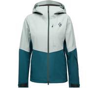 Black Diamond - Giacca da sci da donna impermeabile e traspirante - W Recon Stretch Shell Agave Deep Woods per Donne in Nylon - Taglia M - Verde
