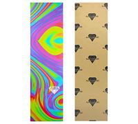 Black Diamond Grip Skateboard Graphic Griptape Sheet Neo Chrome 9" x 83,8 cm Grip Tape