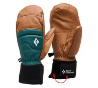 Black Diamond - Guanti a muffola in PrimaLoft® - W Spark Mitts Rye/Deep Woods in Pelle - Taglia S - Marrone