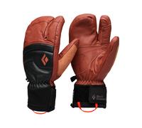 Black Diamond - Guanti a tre dita in PrimaLoft® - Spark Finger Gloves Dapper Red in Pelle - Taglia S - rosso