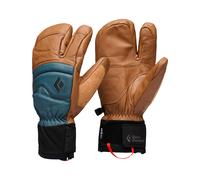 Black Diamond - Guanti a tre dita in PrimaLoft® - Spark Finger Gloves Rye Midnight Blue in Pelle - Taglia S - Marrone