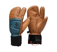 Black Diamond - Guanti a tre dita in PrimaLoft® - Spark Finger Gloves Rye Midnight Blue in Pelle - Taglia XL - Marrone