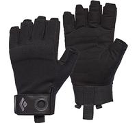 Black Diamond Guanti da arrampicata Crag Half-Finger Uomo Nero XS