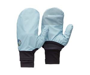 Black Diamond - Guanti con moffola pieghevole - Gridtech Storm Hood Gloves Carbon Glacier - Taglia L - Blu