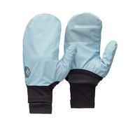 Black Diamond - Guanti con moffola ribaltabile - Gridtech Storm Hood Gloves Carbon Glacier - Taglia L - Blu