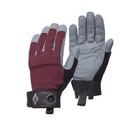Black Diamond Guanti da Arrampicata Crag Gloves Donna, Bordeaux