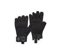 BLACK DIAMOND Guanti da via ferrata Crag Half Finger nero | M