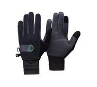 Black Diamond - Guanti touchscreen e idrorepellenti - Hybrid Light Gloves Black Carbon in Softshell - Taglia M - Nero