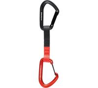 BLACK DIAMOND HotForge Hybrid Quickdraw | Keylock Top & Wiregate Bottom | Dogbone in nylon resistente | Sport & Trad Rock Climbing Draw | Octane | 12 cm