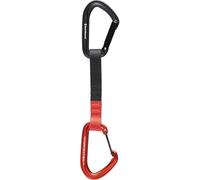 BLACK DIAMOND HotForge Hybrid Quickdraw | Keylock Top & Wiregate Bottom | Dogbone in nylon resistente | Sport & Trad Rock Climbing Draw | Octane | 16 cm