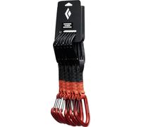 Black Diamond - Set da 6 rinvii per l'arrampicata - Hotforge Hybrid Quickpack 12 Cm Octane - rosso