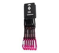 Black Diamond Hotforge Hybrid Quickpk Moschettone di blocco A forma di D Rosa 6 pz