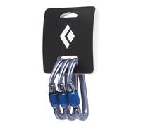 Black Diamond HotForge Screwgate 3 pack - set di moschettoni Grey unisex