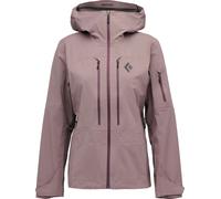 Black Diamond - impermeabile e traspirante - W Recon LT Stretch Shell Dark Mauve - Taglia L - Viola