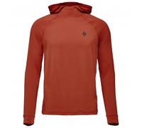 Black Diamond - L/S Alpenglow Hoody - Maglia a manica lunga S rosso