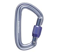 BLACK DIAMOND Liteforge Screwgate Carabiner - Unisex - Grigio / Viola - Taglia unica- modello 2026