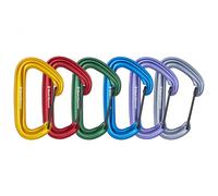 Black Diamond Lite Wire Snap Hook 6 Units Multicolor