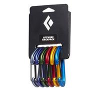 Black Diamond Litewire Rackpack Pack 6 Moschettoncini 3811270000