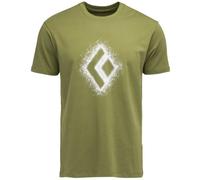 Black Diamond M Chalked Up 2.0 SS - T-shirt - uomo S Green man Cotone Organico/Biologico
