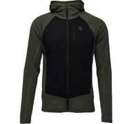 BLACK DIAMOND M Coefficient Lt Hybrid Hoody - Uomo - Verde / Nero - Taglia XL- modello 2025