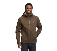 Black Diamond - Fineline Stretch Shell - Giacca antipioggia XL marrone