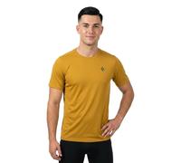 Black Diamond - T-shirt leggera e traspirante - M Distance Ss Tech Tee Amber per Uomo - Taglia L - Giallo