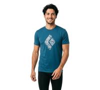 T-shirt Black Diamond Engineered Diamond manica corta blu intenso - XL