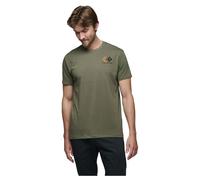 T-shirt Black Diamond Faded manica corta verde scuro - S